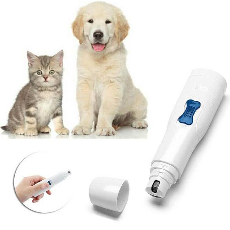 Pro Pet Dog Cat Nail Trimmer Grooming Tool Grinder Electric Clipper Kit DailySale