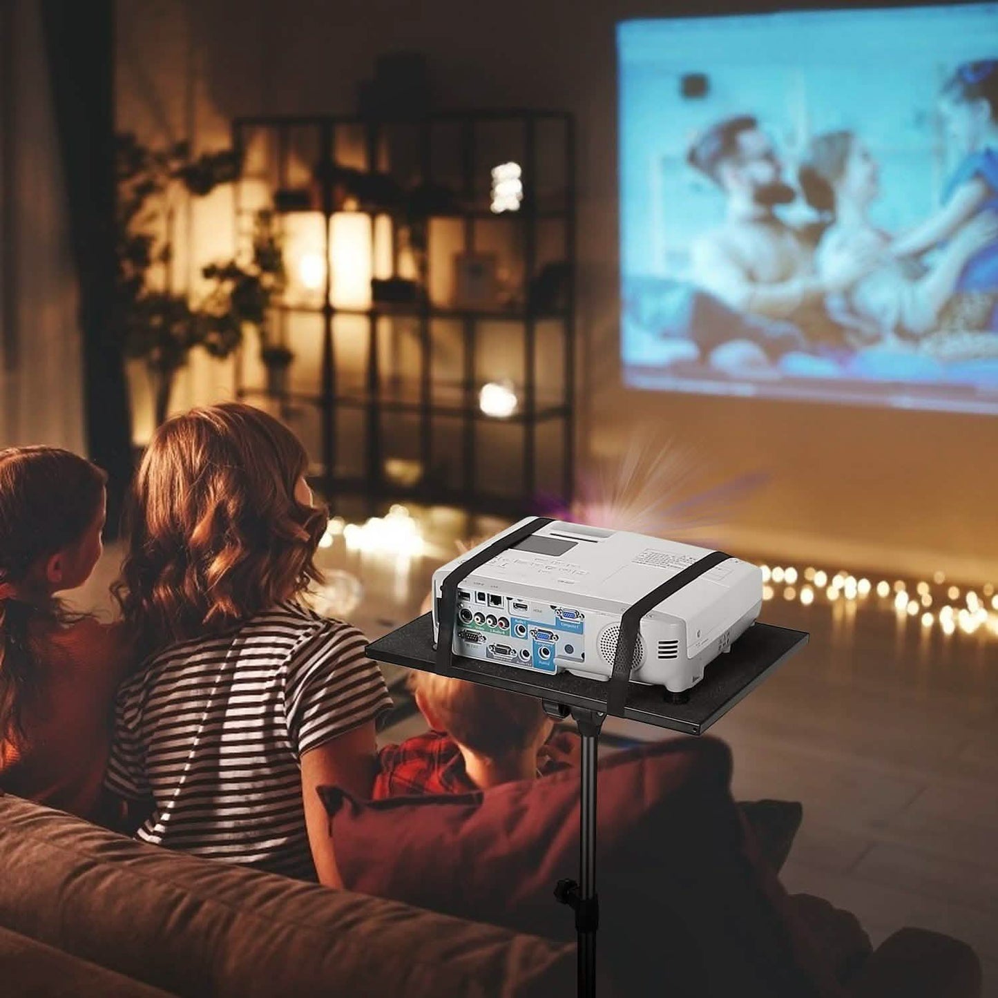Projector Tripod Stand Folding with Height Tilt Adjustment DailySale