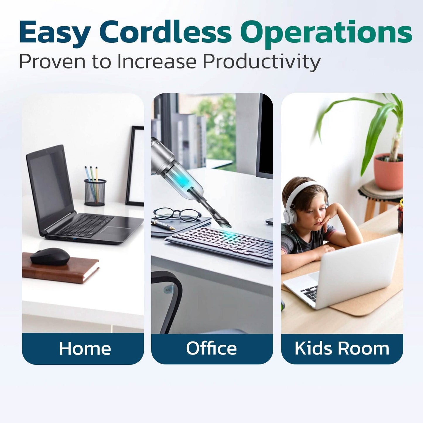 Purely C105 Keyboard Cleaner, Compressed air Duster & Vacuum Cleaner DailySale