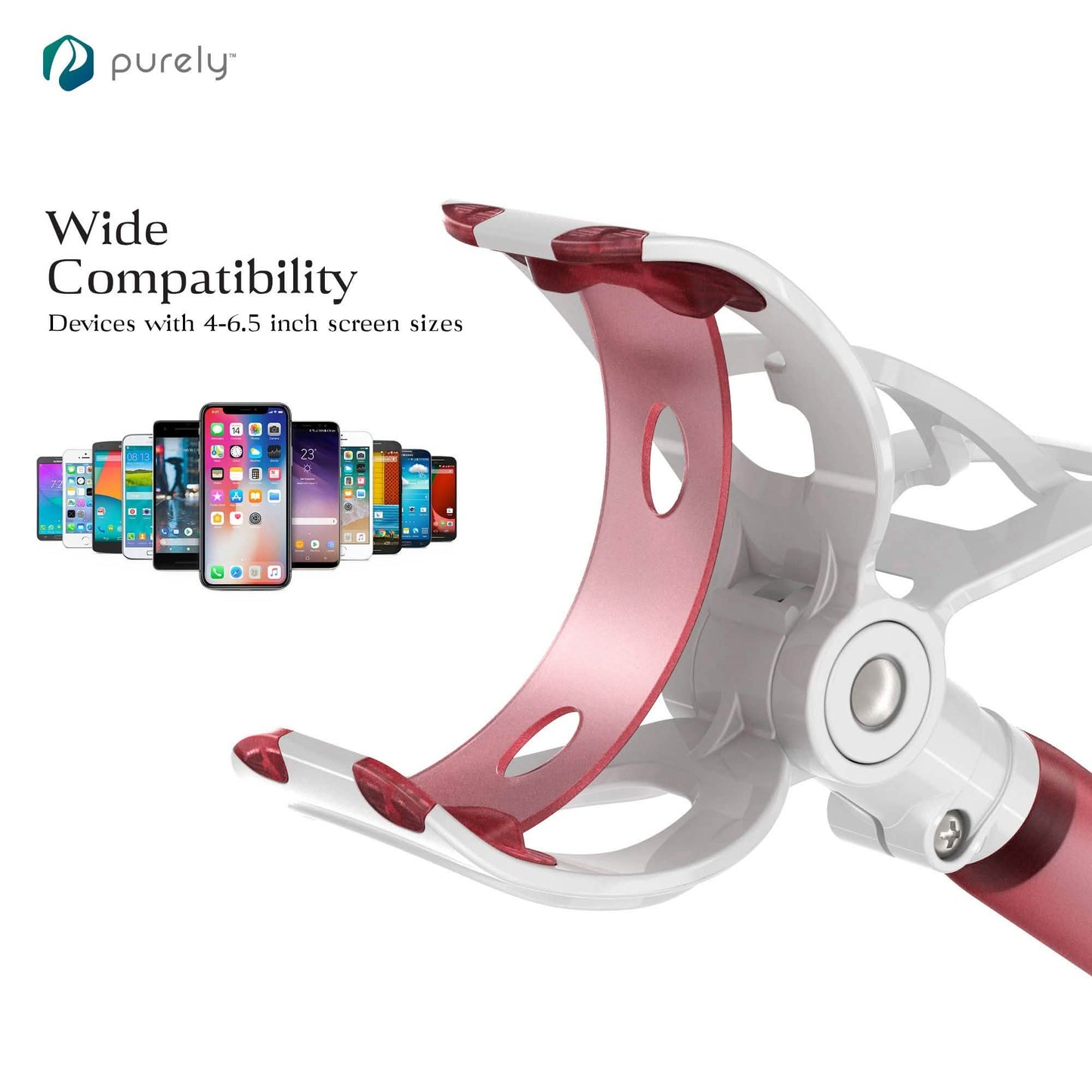 Purely Gooseneck Phone Holder - Flexible Arm Cell Phone Stand for Desk DailySale