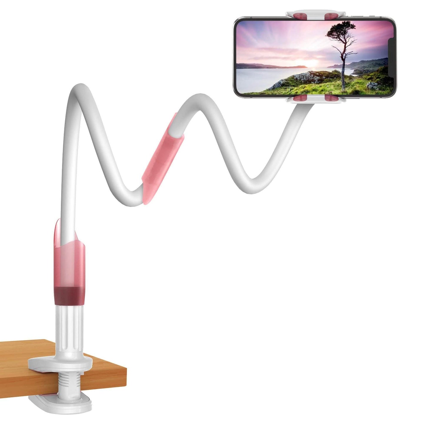 Purely Gooseneck Phone Holder - Flexible Arm Cell Phone Stand for Desk DailySale