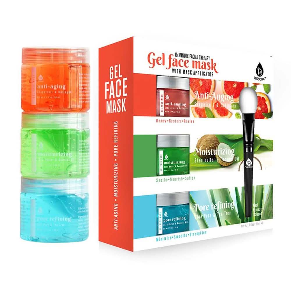 Pursonic 15-Minute Facial Therapy Gel Face Mask DailySale
