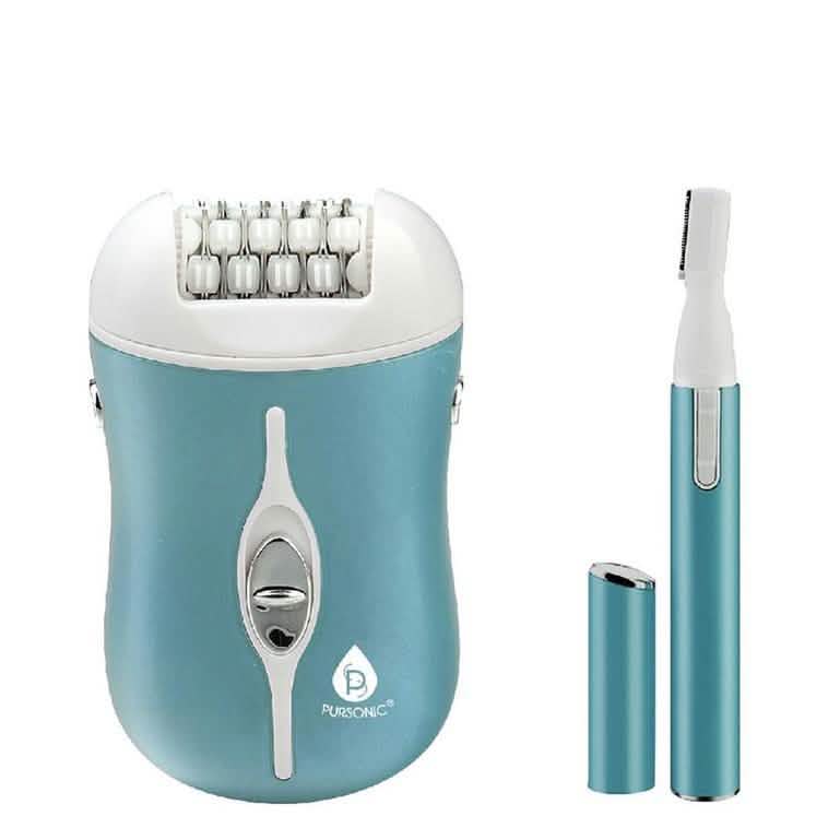 Pursonic 2-Speed Rechargeable Epilator & Hairline Trimmer Kit DailySale