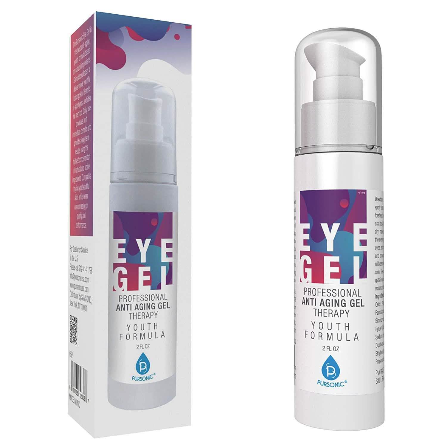 Pursonic 2oz Anti-Aging Eye Gel Therapy DailySale