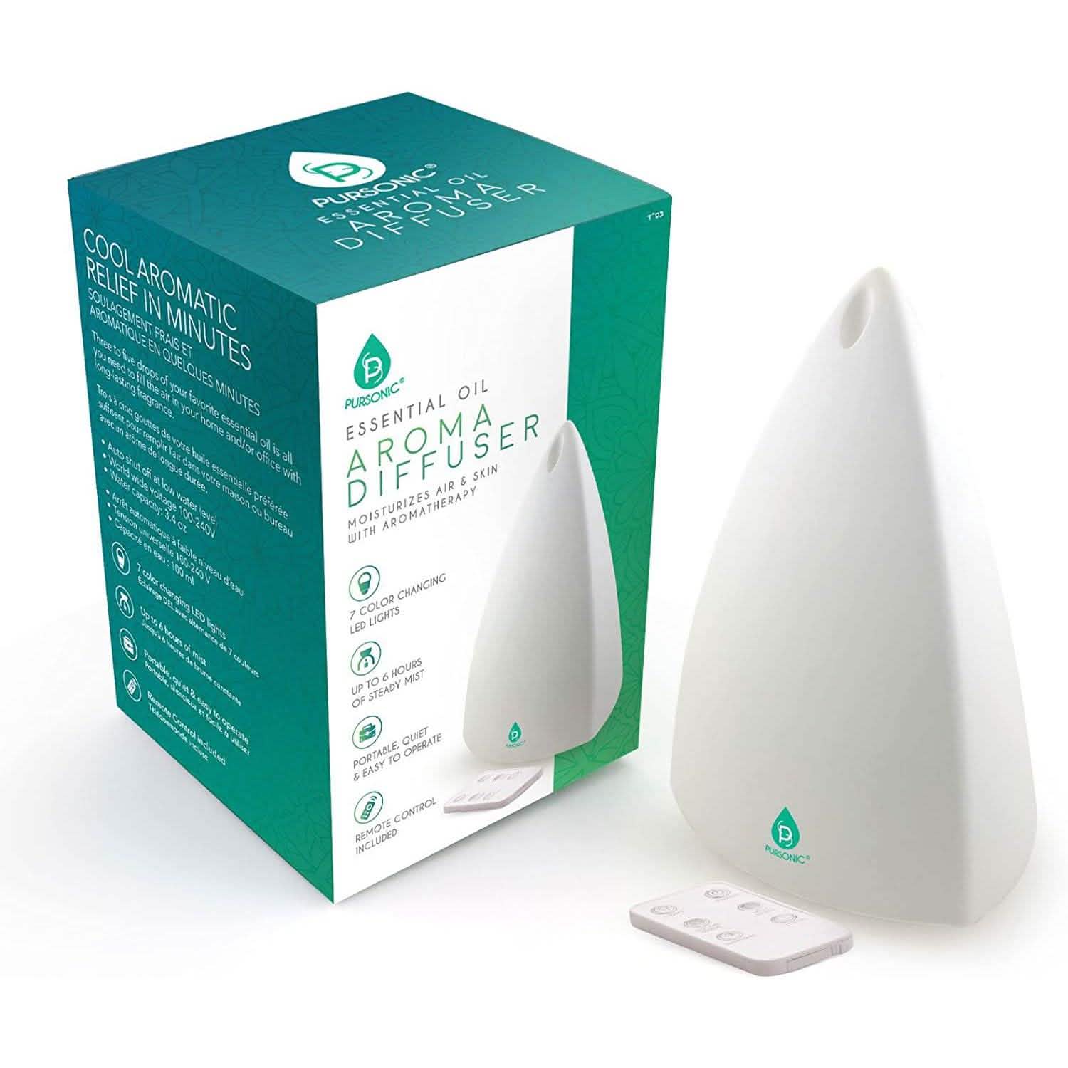 Pursonic Essential Oil Aroma Diffuser DailySale