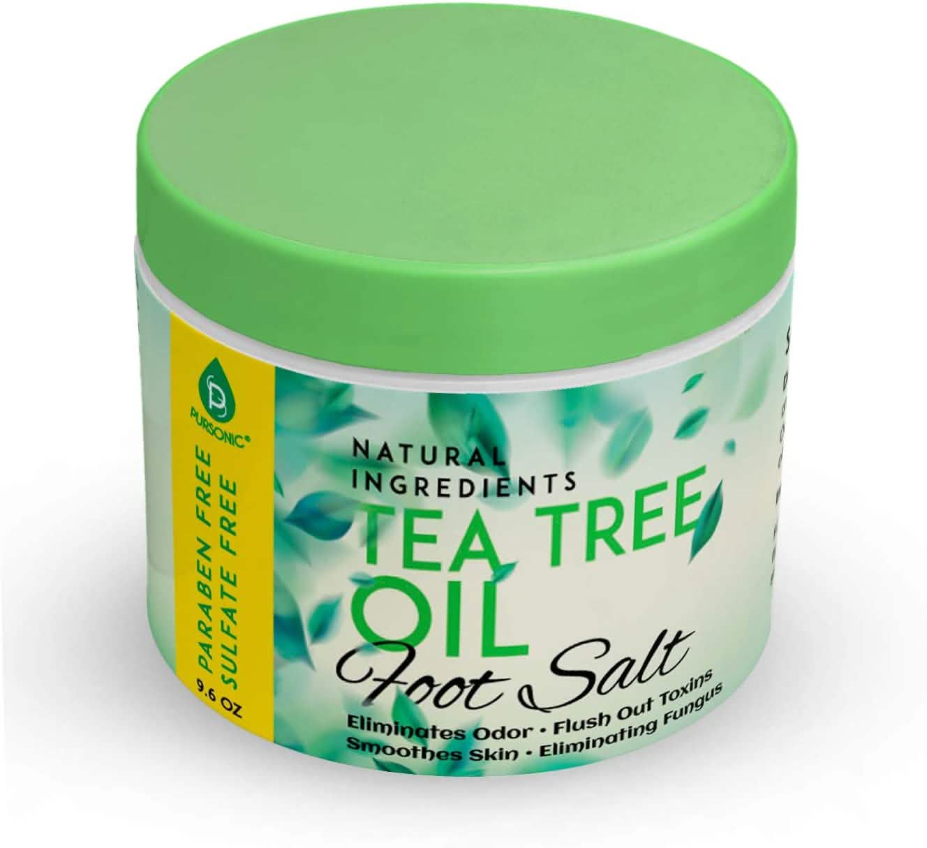 Pursonic Foot Spa Massager with Vibrating Bubbles & Tea Tree Oil Foot Salt Scrub with Epsom Salt DailySale