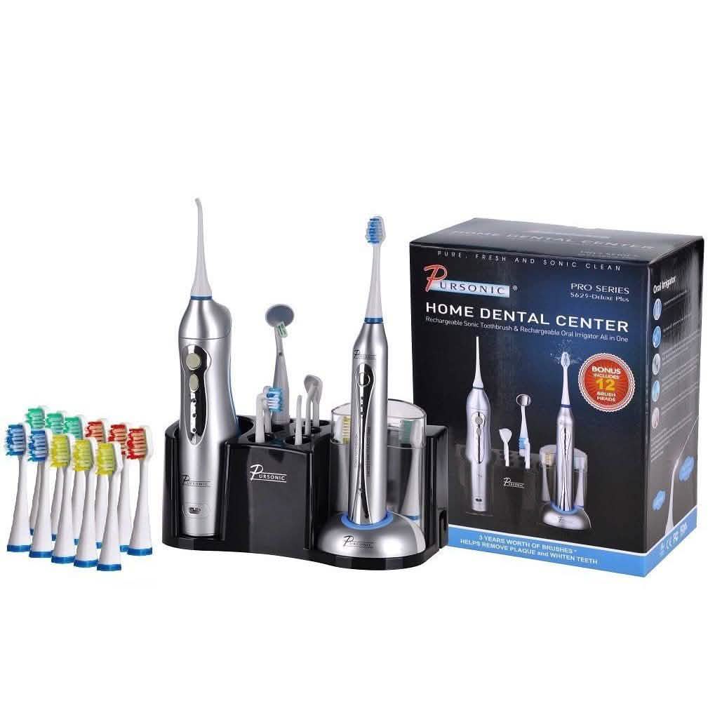 Pursonic S625 Rechargeable Sonic Toothbrush & Water Flosser DailySale
