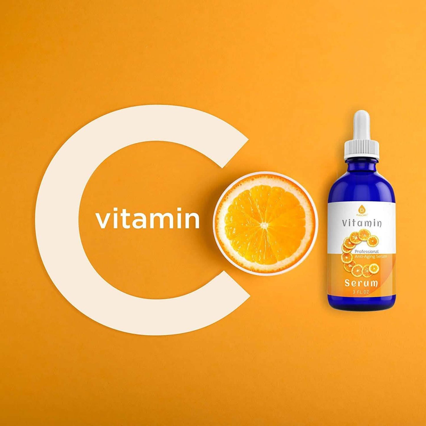 Pursonic Vitamin C Best Organic Anti-Aging Moisturizer Serum DailySale