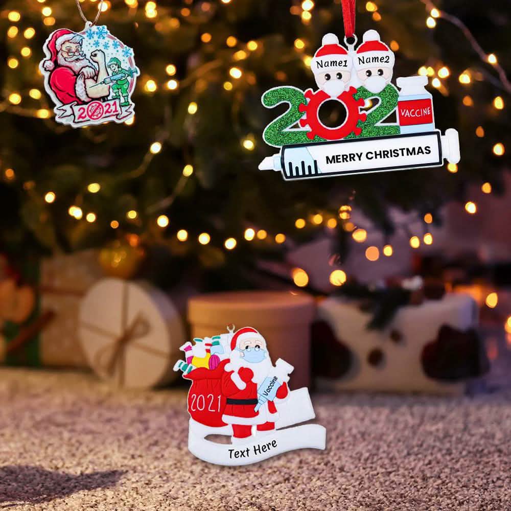 Quarantine Special Family Christmas Ornaments Personalized Gifts DailySale