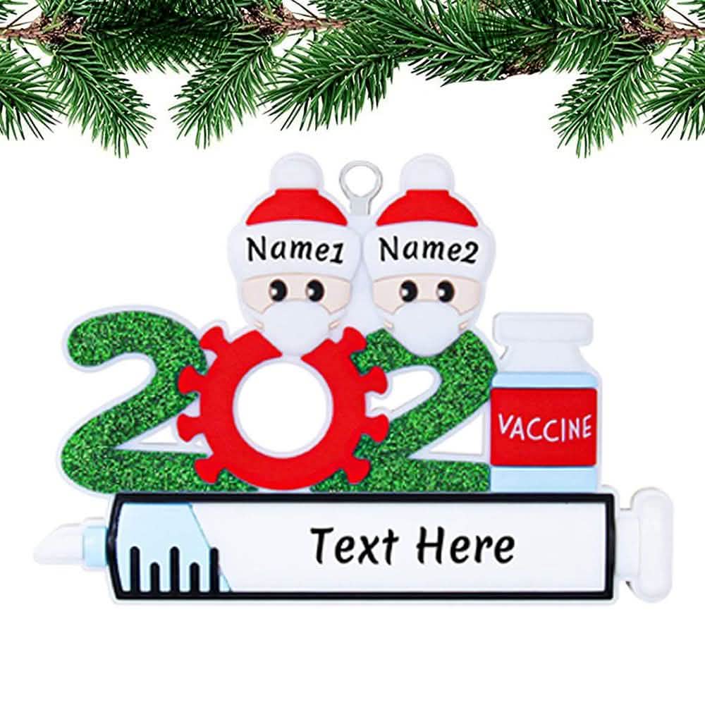 Quarantine Special Family Christmas Ornaments Personalized Gifts DailySale