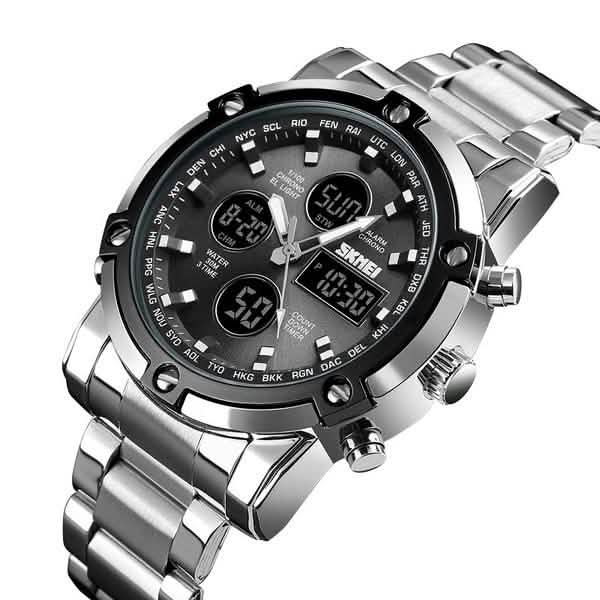 Quartz Men's Digital Clock Fashion Watch Relogio Masculino 1389 DailySale