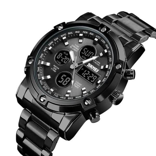 Quartz Men's Digital Clock Fashion Watch Relogio Masculino 1389 DailySale