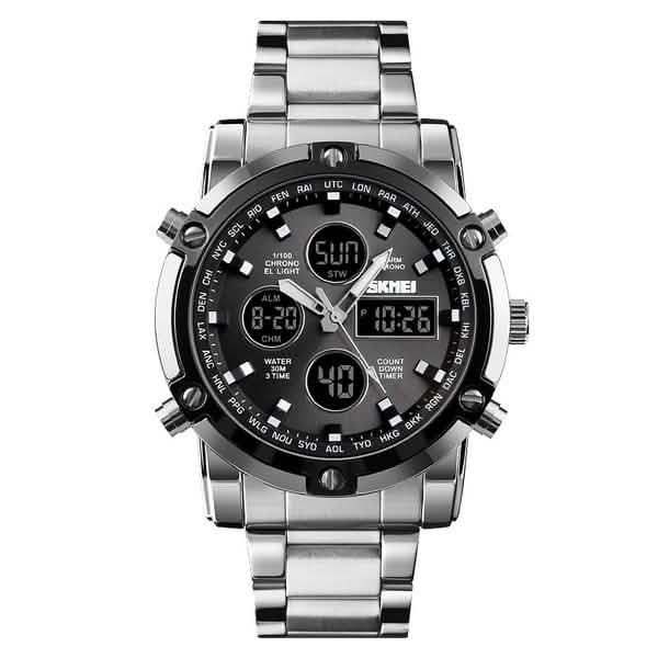 Quartz Men's Digital Clock Fashion Watch Relogio Masculino 1389 DailySale