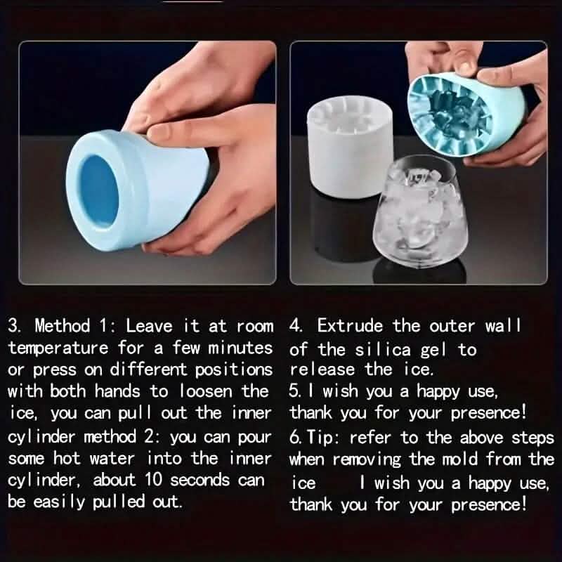 Quick Freezer Silicone Ice Cube Mold DailySale