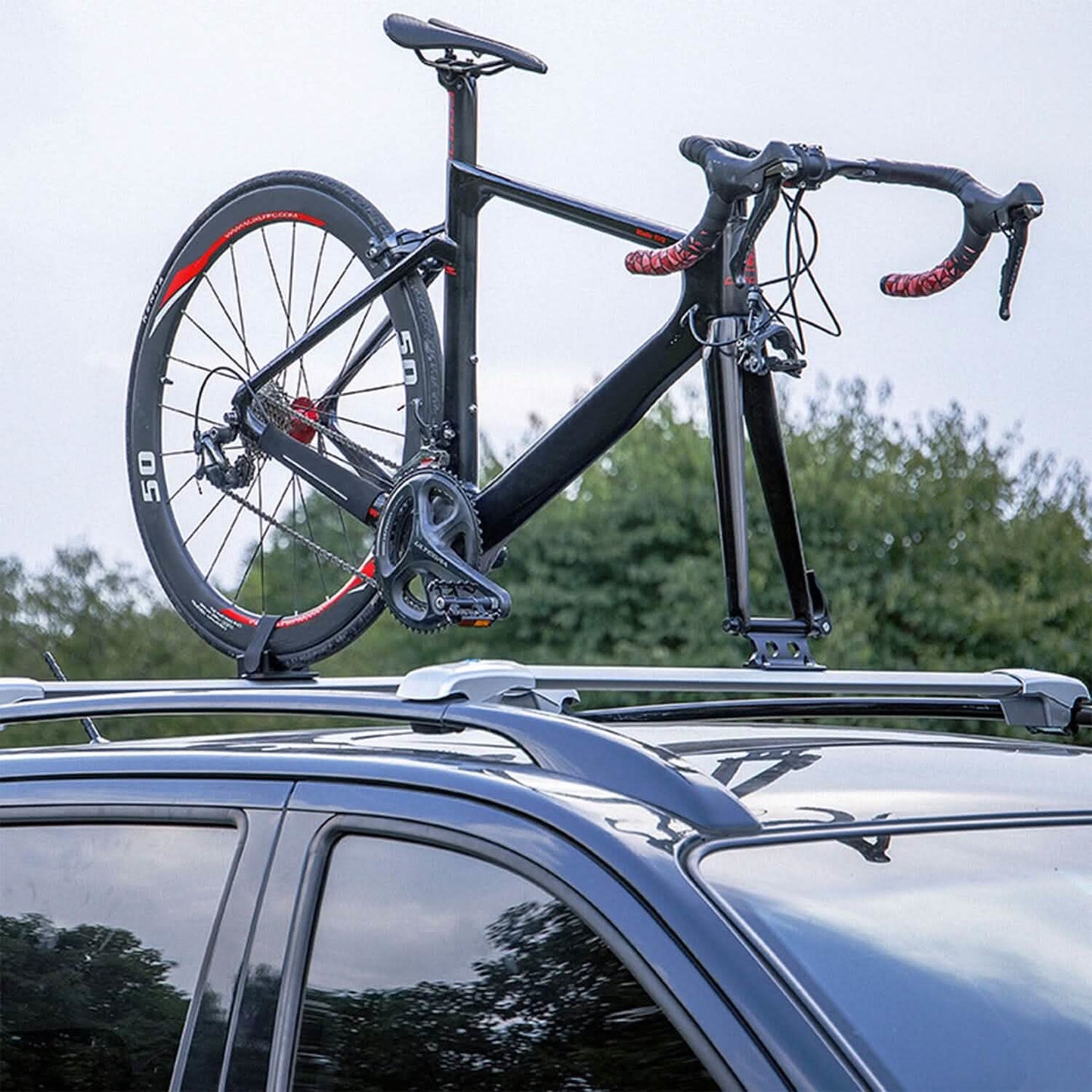 Quick Release Bike Fork Block Mount Rack for Car Roof DailySale