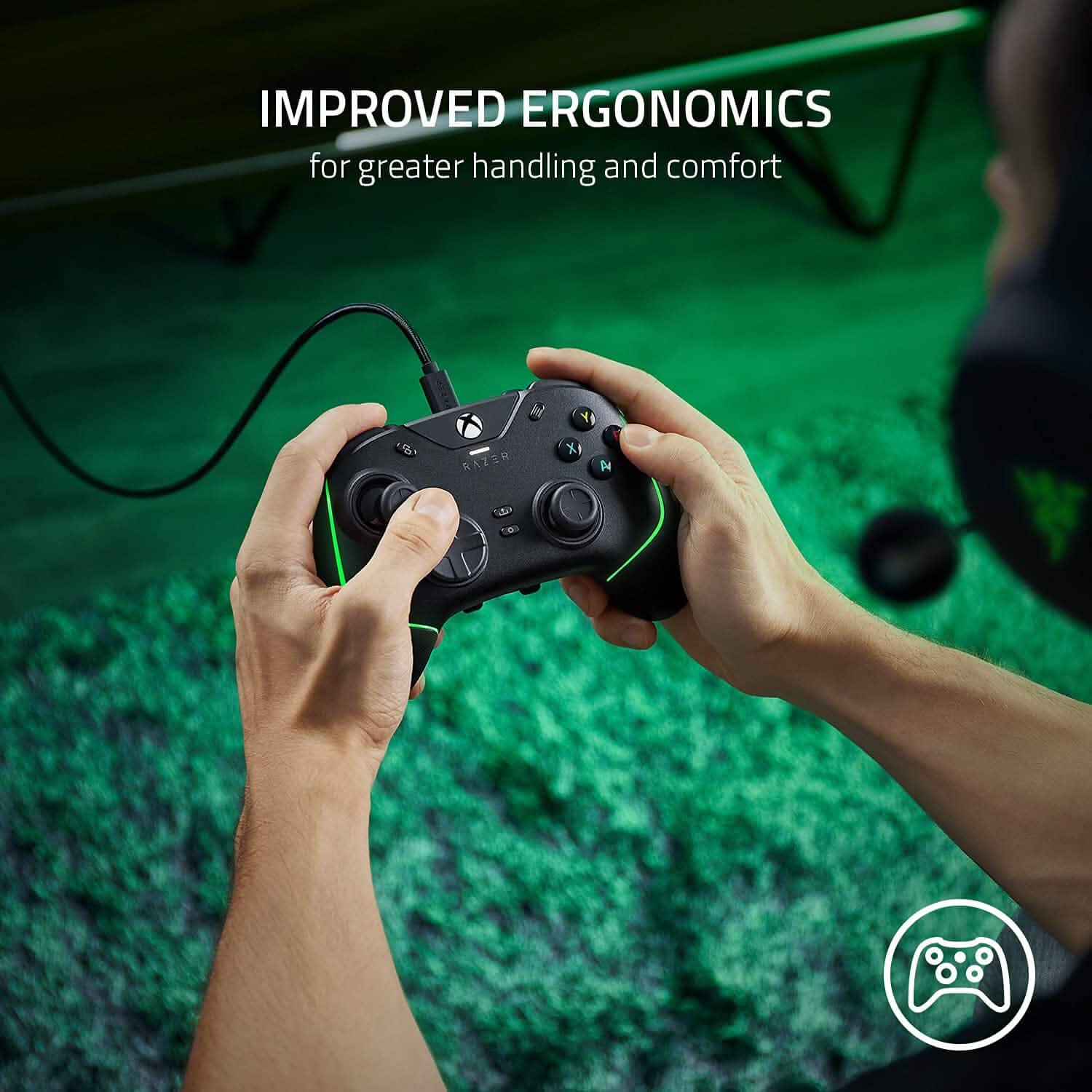 Razer Wolverine V2 Chroma Wired Gaming Pro Controller for Xbox Series X|S, Xbox One, PC  (Refurbished) DailySale