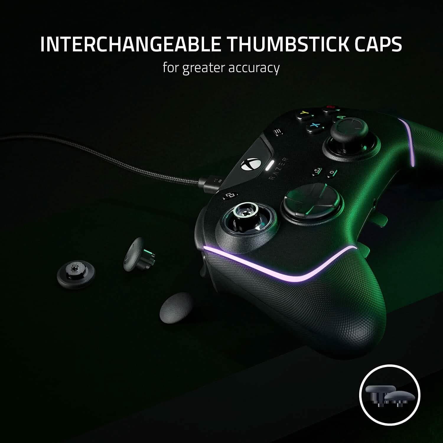 Razer Wolverine V2 Chroma Wired Gaming Pro Controller for Xbox Series X|S, Xbox One, PC  (Refurbished) DailySale