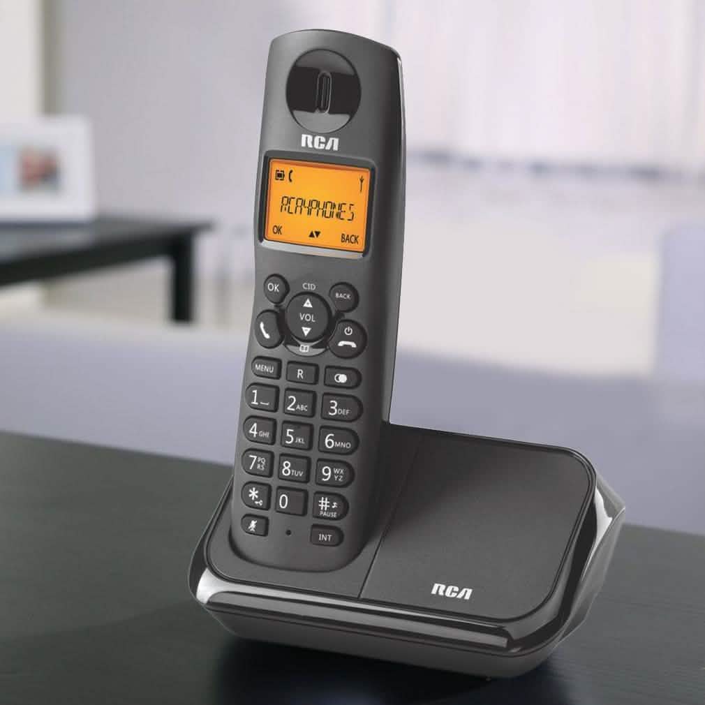 RCA DECT 6.0 Black Cordless Phone DailySale