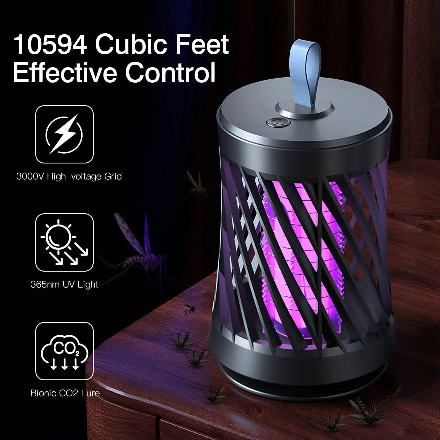 Rechargeable Mosquito Killer Lamp with Night Light DailySale