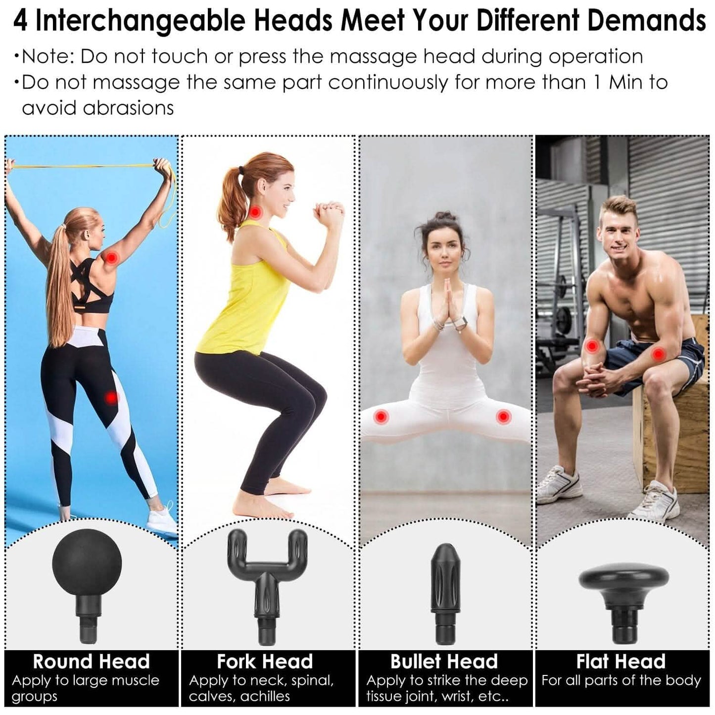 Rechargeable Percussion Massage Gun DailySale