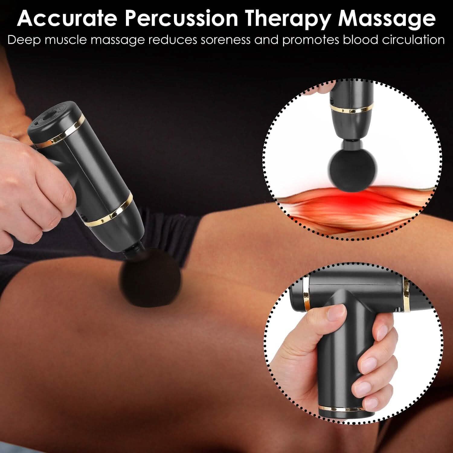 Rechargeable Percussion Massage Gun DailySale