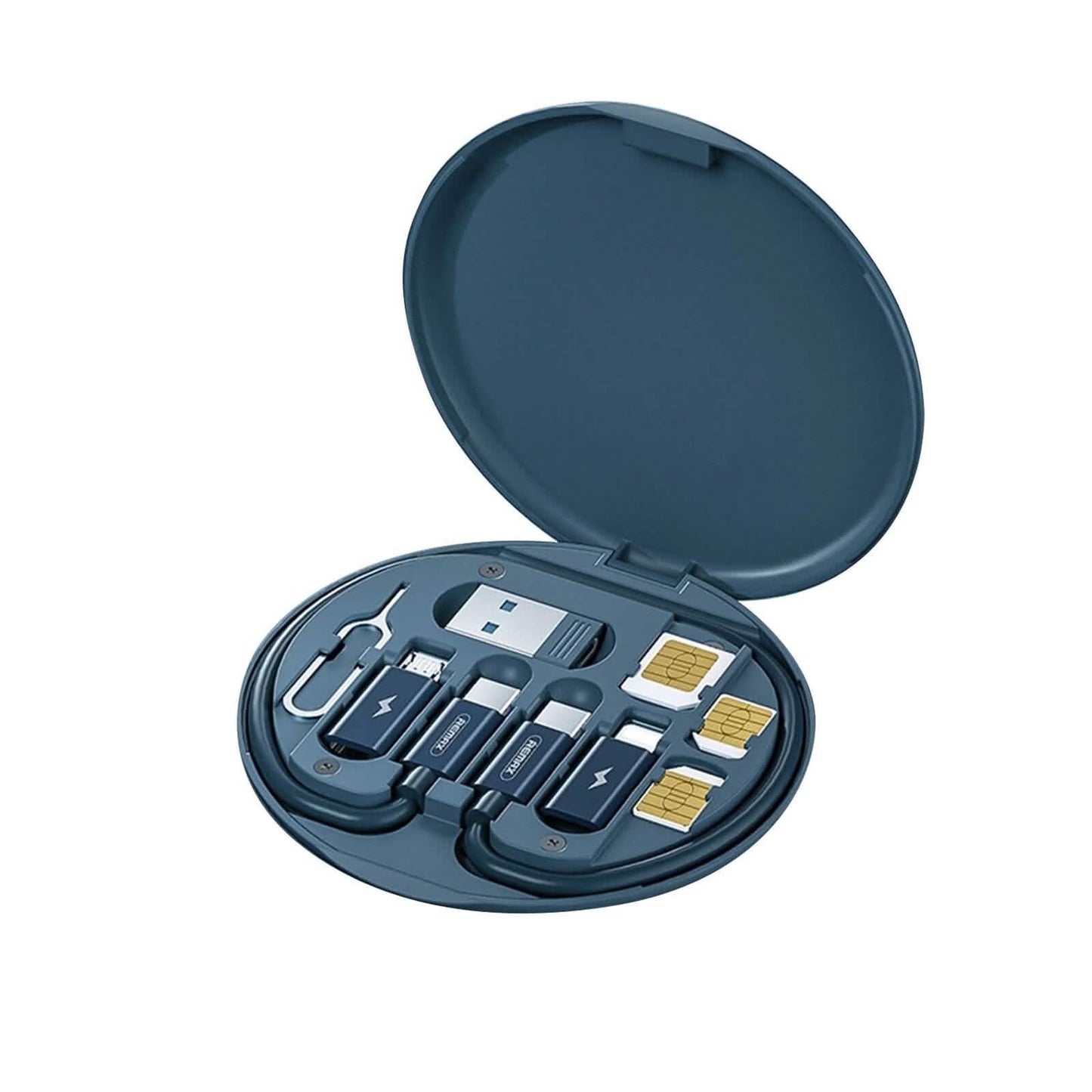 Remax Cable Adapter Storage Box Phone Holder DailySale