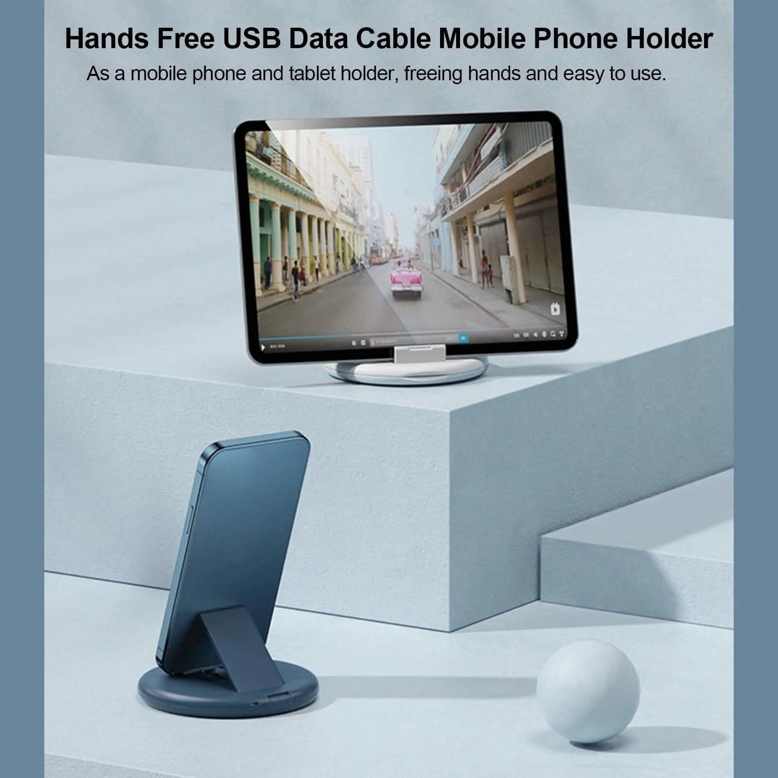 Remax Cable Adapter Storage Box Phone Holder DailySale