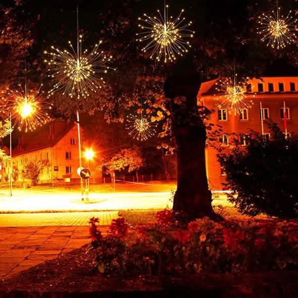 Remote Control Waterproof Christmas Fireworks LED String Lights DailySale