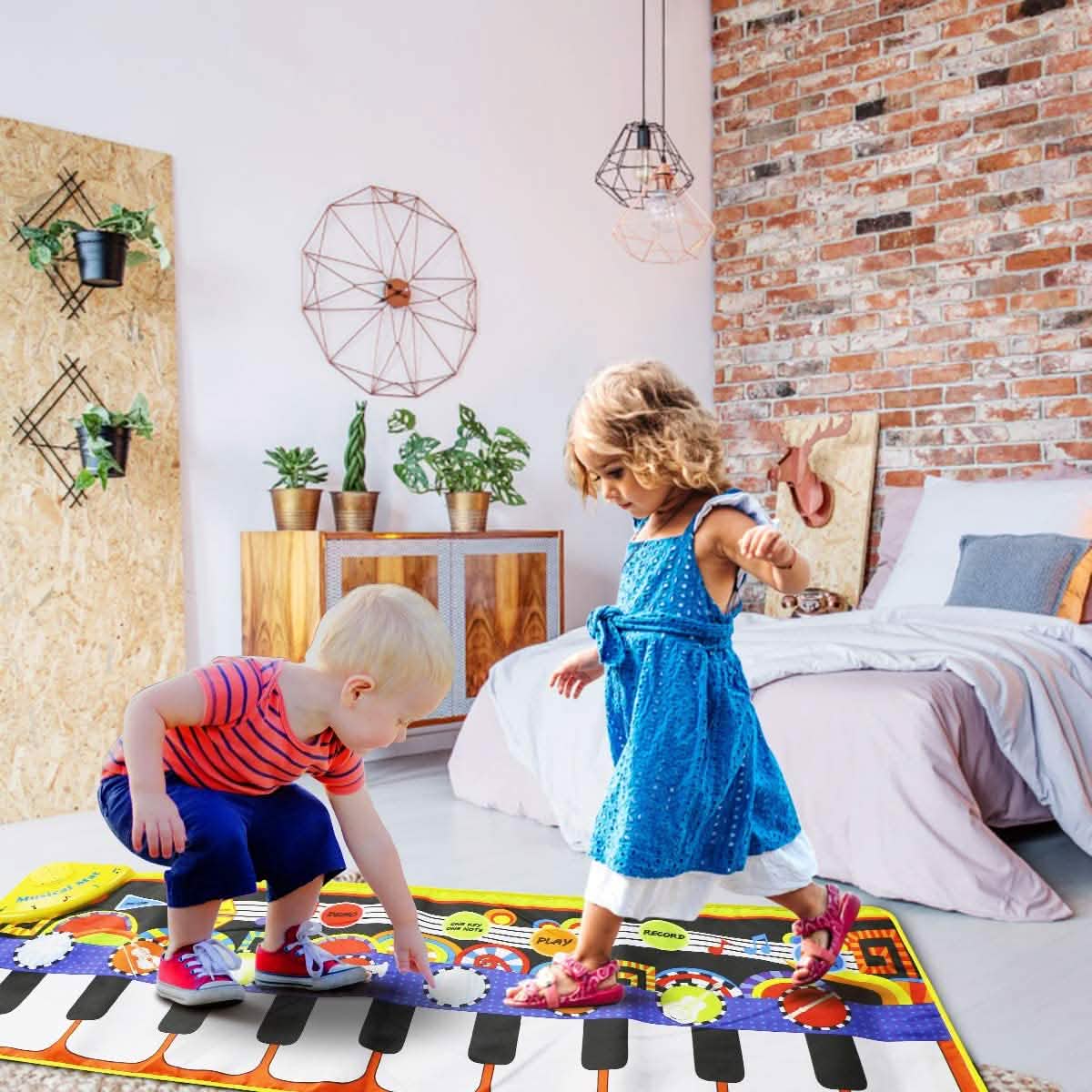 RenFox Kids Musical Mats Early Education Toys DailySale