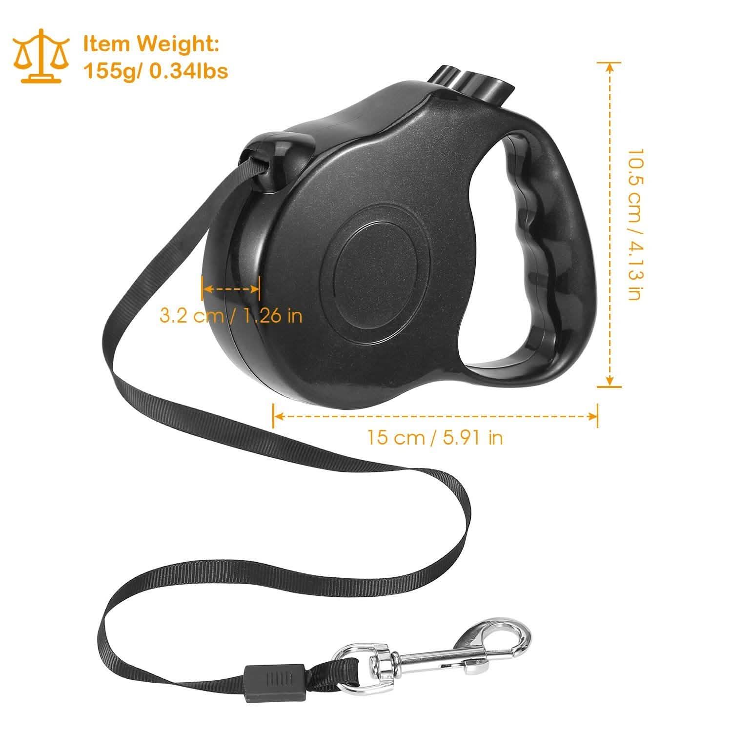 Retractable Dog Leash 16ft Extendable Range Heavy Duty Dog Walking Leash DailySale