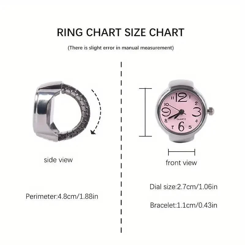 Retro Creative Finger Mini Watch For Teenagers DailySale