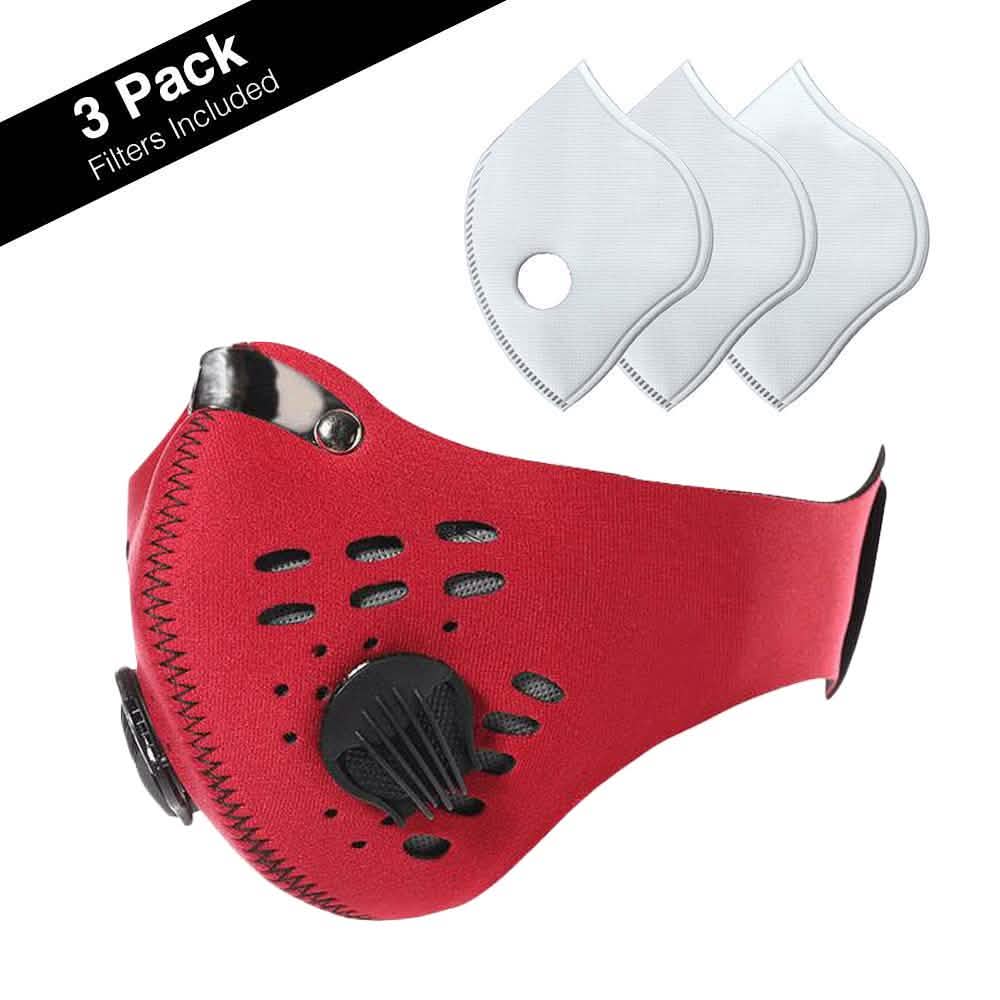 Reusable Dust Proof Mask With 3 Filters DailySale