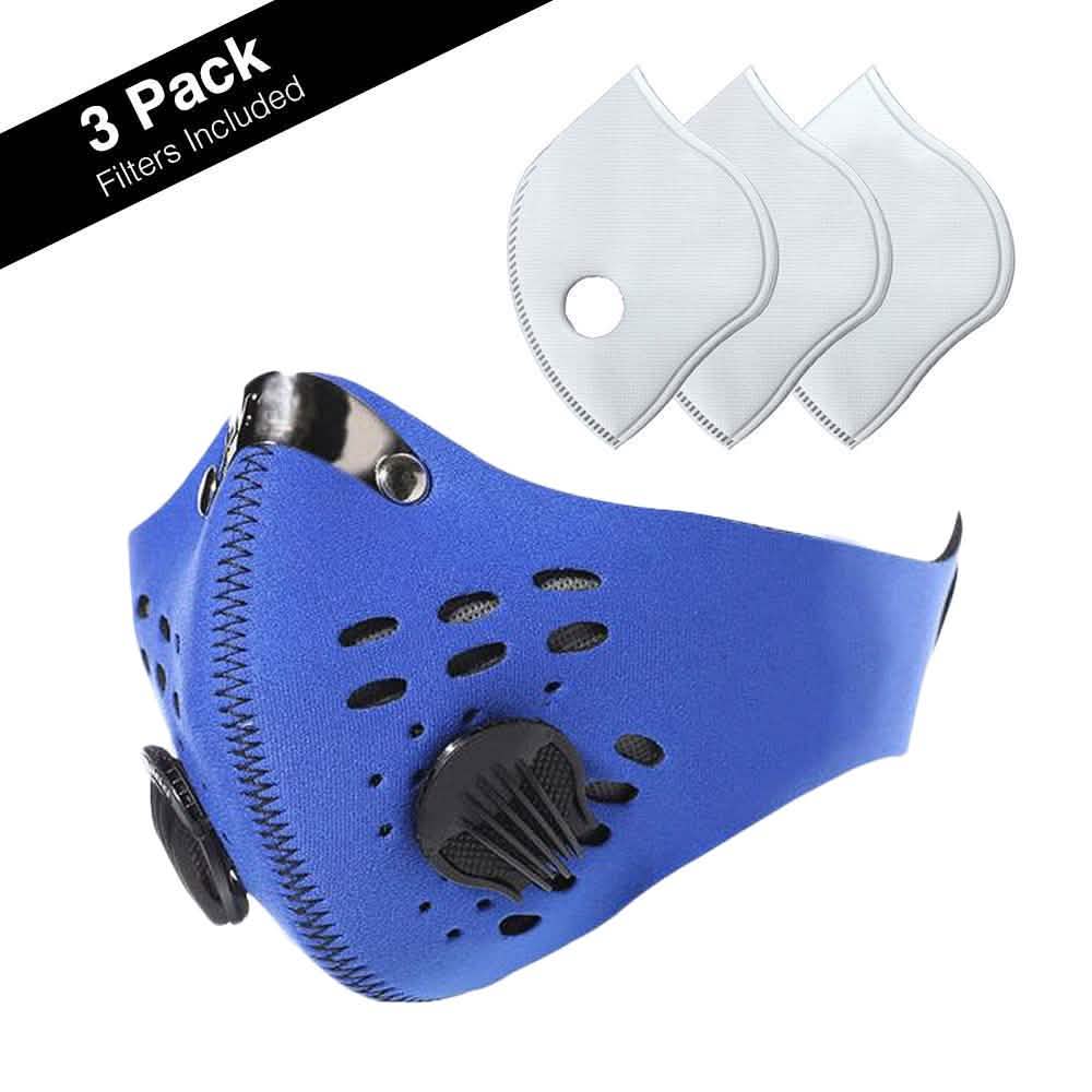 Reusable Dust Proof Mask With 3 Filters DailySale