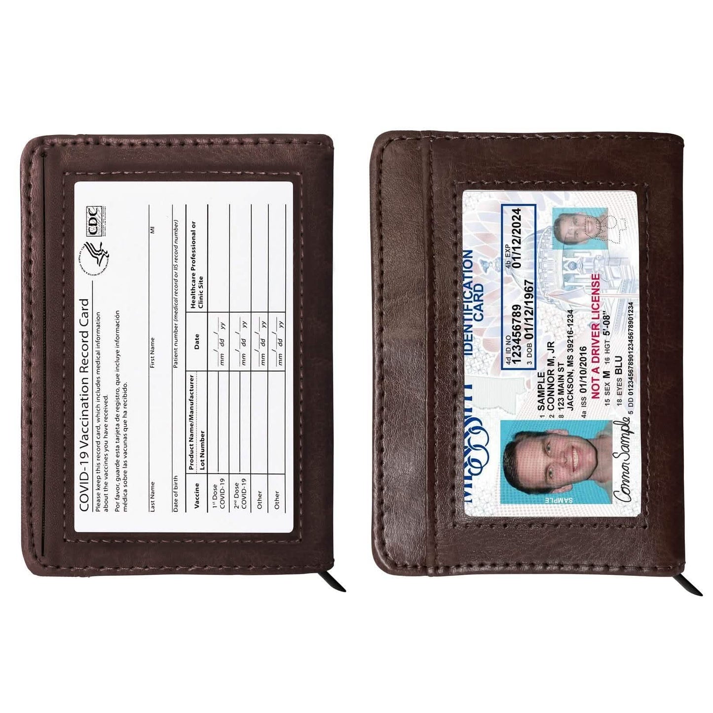 RFID-Blocking Slim Faux Leather Wallet DailySale
