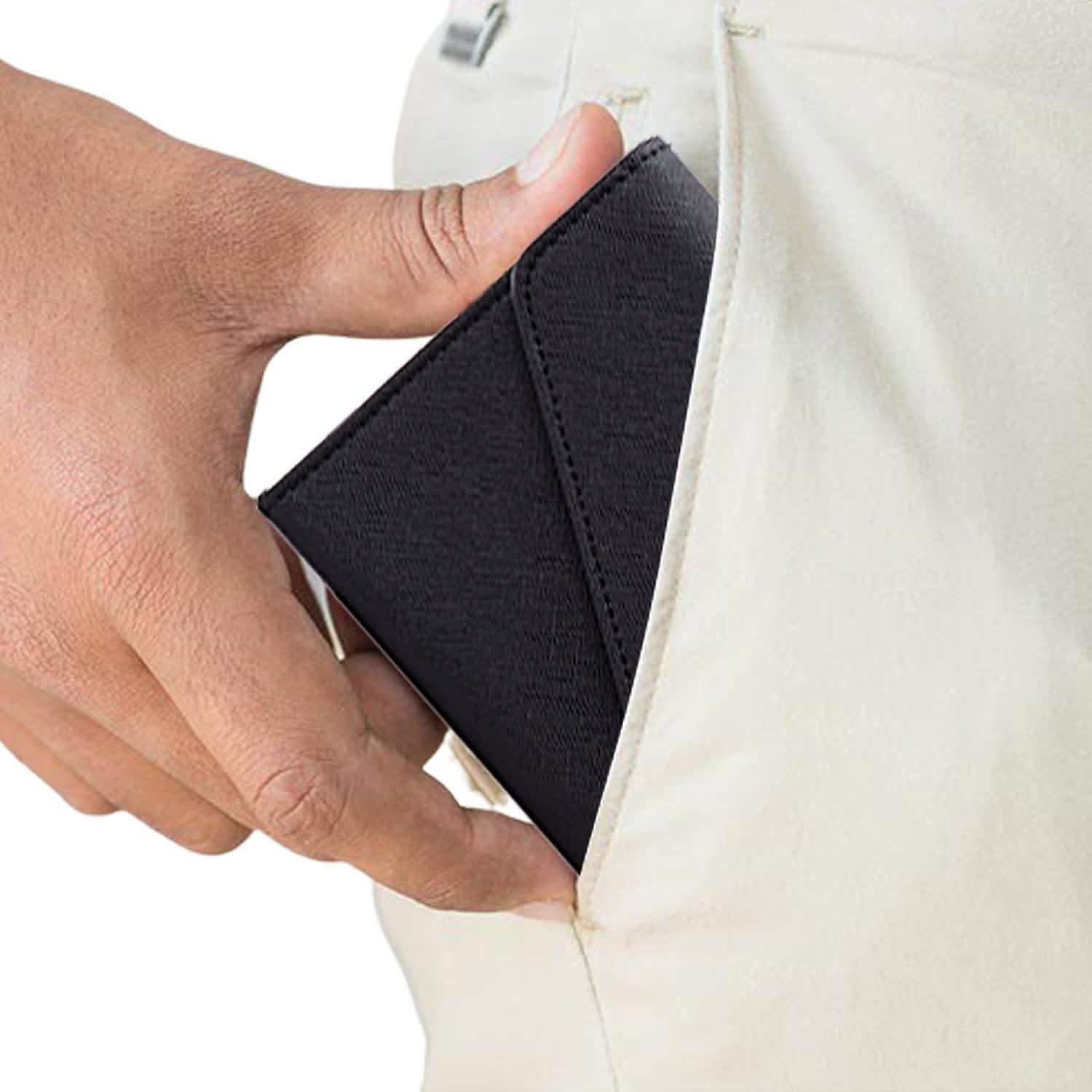 RFID Blocking Travel Passport Organizer Holder Wallet With CDC Vaccination Card Slot Protector DailySale