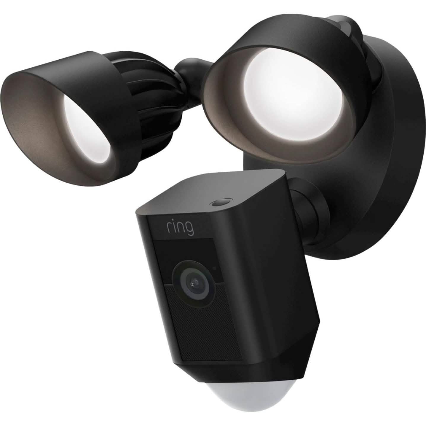 Ring - Floodlight Cam Plus Outdoor Wired 1080p Surveillance Camera DailySale