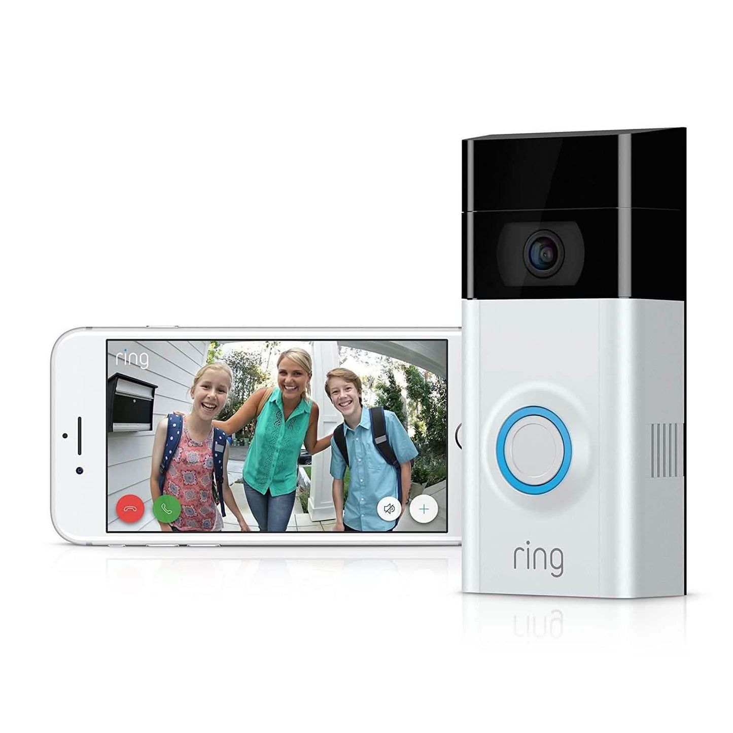 Ring Video Doorbell 2 with HD Video and Motion Activated Alerts (Refurbished) DailySale