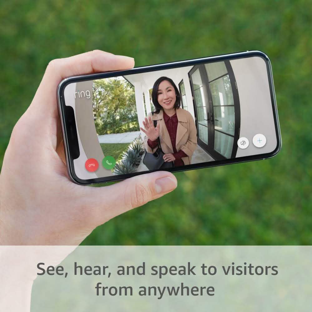 Ring Video Doorbell 3 Enhanced WiFi Improved Motion Detection (Refurbished) DailySale