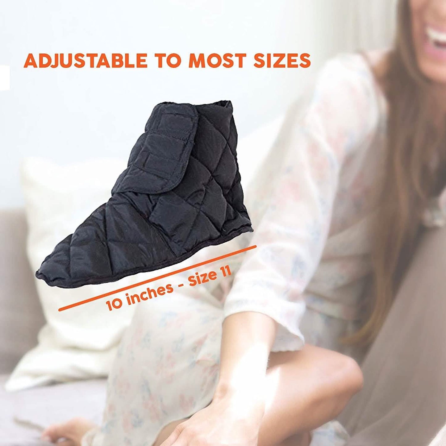 Roscos Comforts Foot Furnace Genuine Luxury Extra-Warm Bed Slippers DailySale