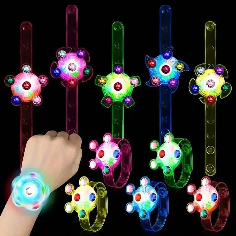 6-Pack: Rotary Gyro Watch Bracelet Toy for Kids DailySale