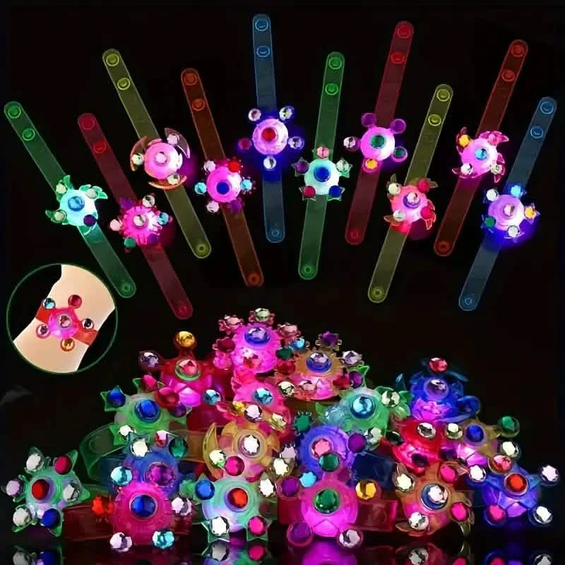 6-Pack: Rotary Gyro Watch Bracelet Toy for Kids DailySale