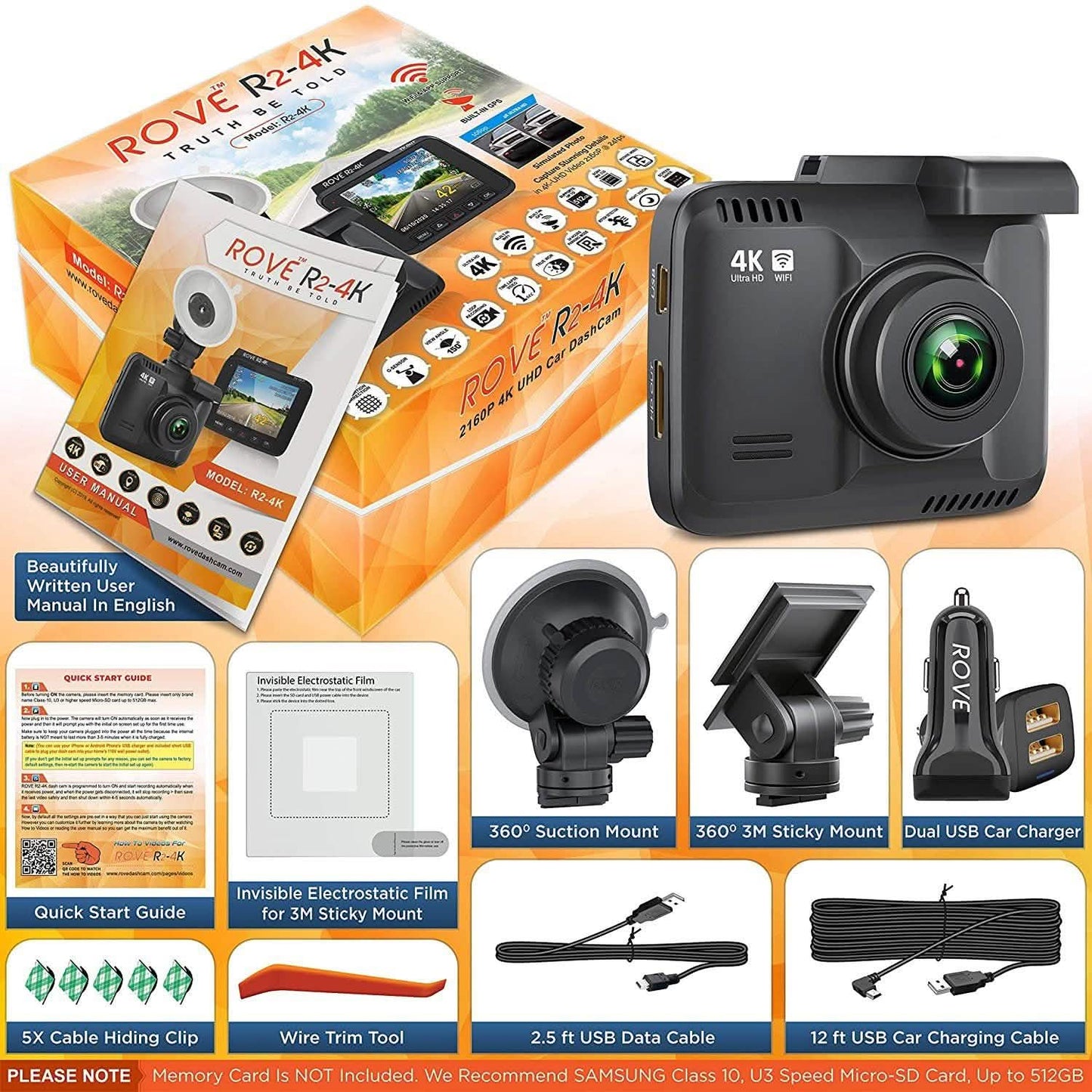 Rove R2-4K Dash Cam DailySale
