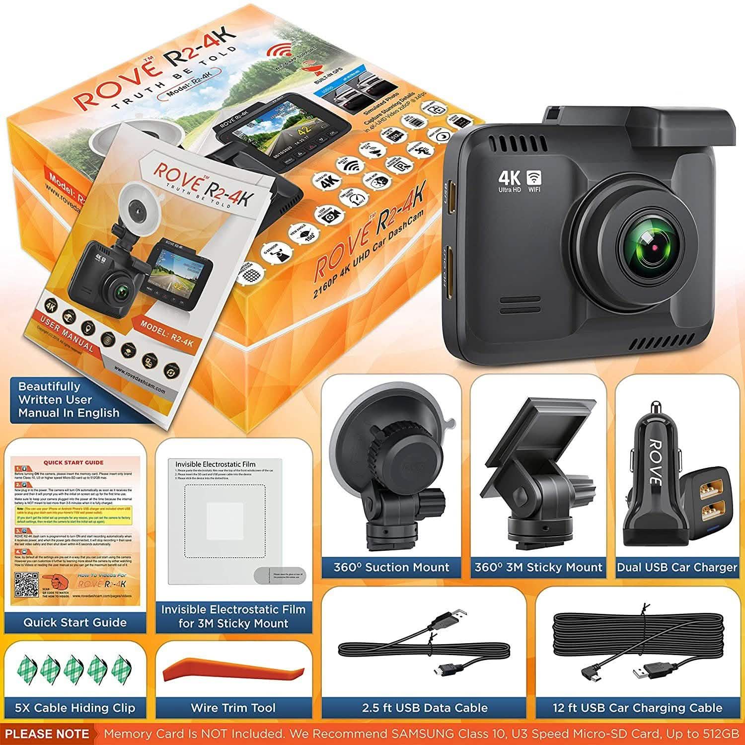 Rove R2-4K Dash Cam DailySale