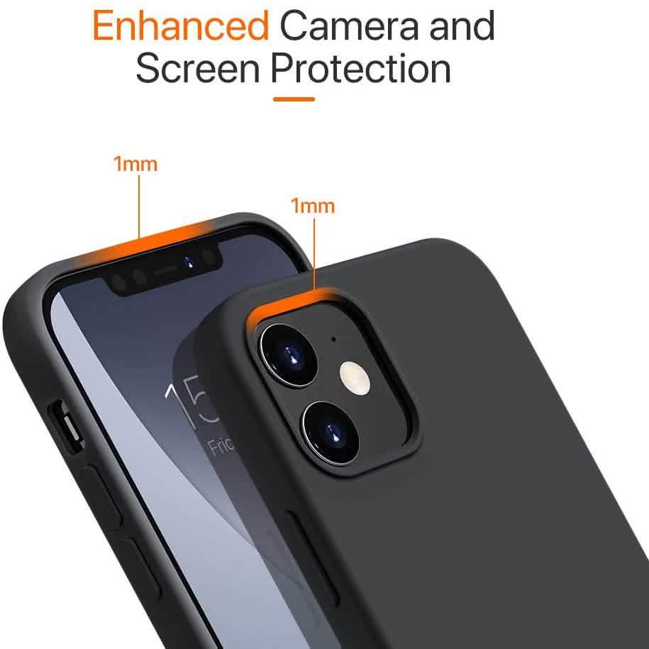 Rubber Case for iPhone 12 and iPhone 12 Pro Case 6.1 inch DailySale