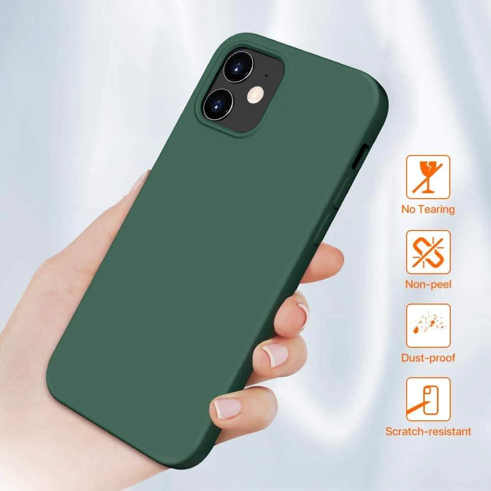Rubber Case for iPhone 12 and iPhone 12 Pro Case 6.1 inch DailySale