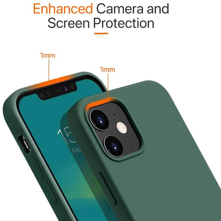 Rubber Case for iPhone 12 and iPhone 12 Pro Case 6.1 inch DailySale