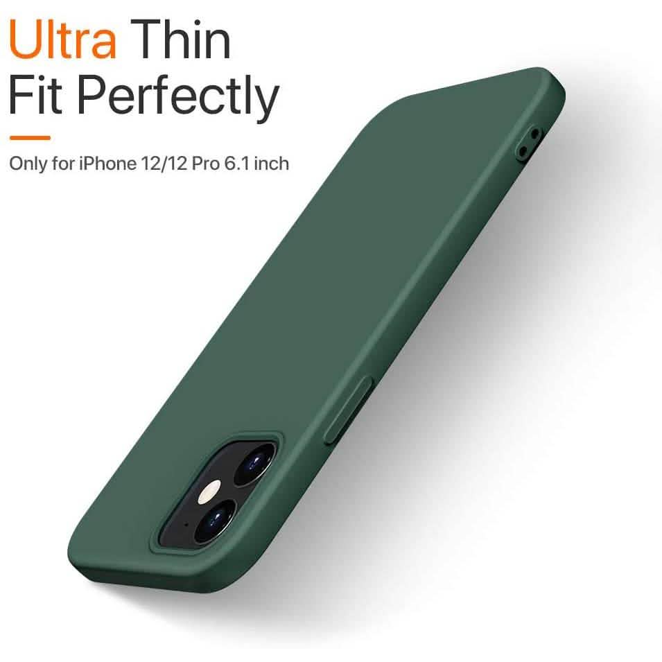 Rubber Case for iPhone 12 and iPhone 12 Pro Case 6.1 inch DailySale