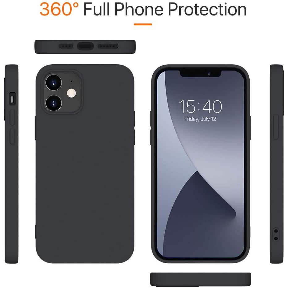Rubber Case for iPhone 12 and iPhone 12 Pro Case 6.1 inch DailySale