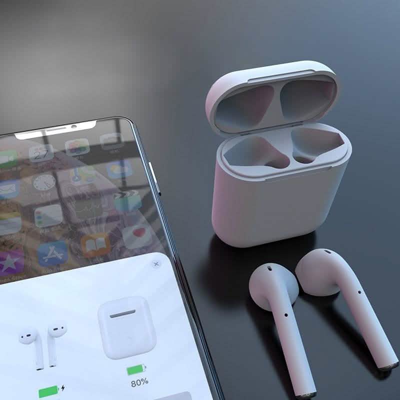 Rubber Matte Wireless Earbuds and Charging Case DailySale