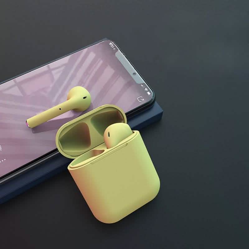Rubber Matte Wireless Earbuds and Charging Case DailySale